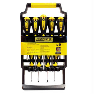 9940997  Set de destornilladores 9 piezas  CROSSMASTER