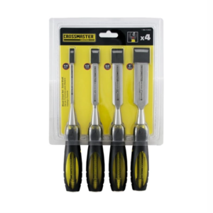 9941588.6  Set de formones mango acrílico 4unidades  Crossmaster
