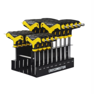 9943605  Juego de 18 llaves hexagonales tipo T  Crossmaster