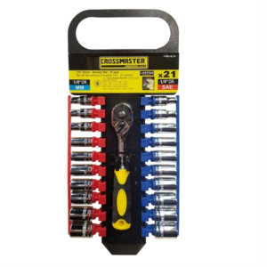 9944670  Juego de bocallaves enc 1/4 21p  CROSSMASTER