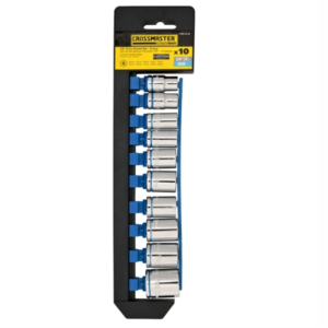 9945540  Juego de bocallaves enc 3/8 10p  CROSSMASTER