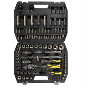 9949908  Juego de bocallaves enc 1/4 y 1/2 107p  CROSSMASTER